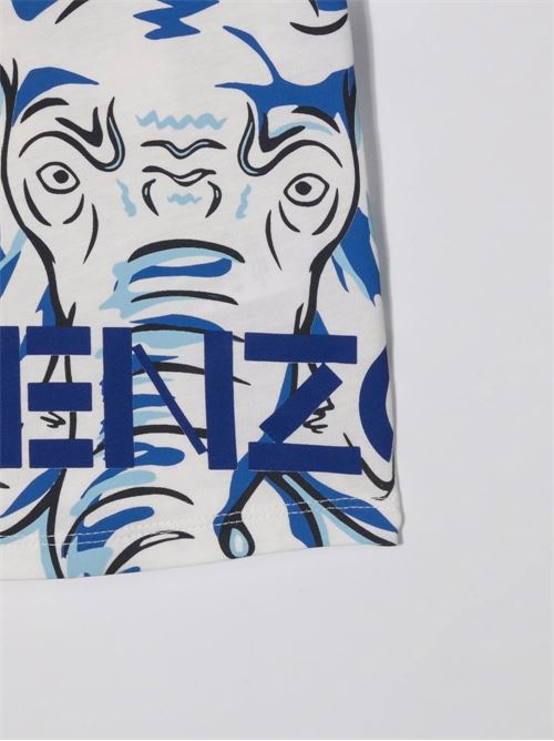 T-shirt baby con stampa elefante sul davanti KENZO Kids | K05392152